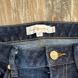 Tory Burch Women's Dark Blue Jeans